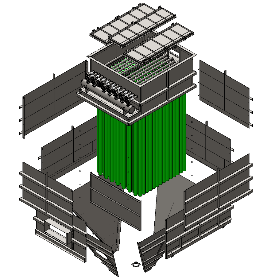 Фільтр рукавний ФРІР НТВК ЕНЕРГОСТАЛЬ