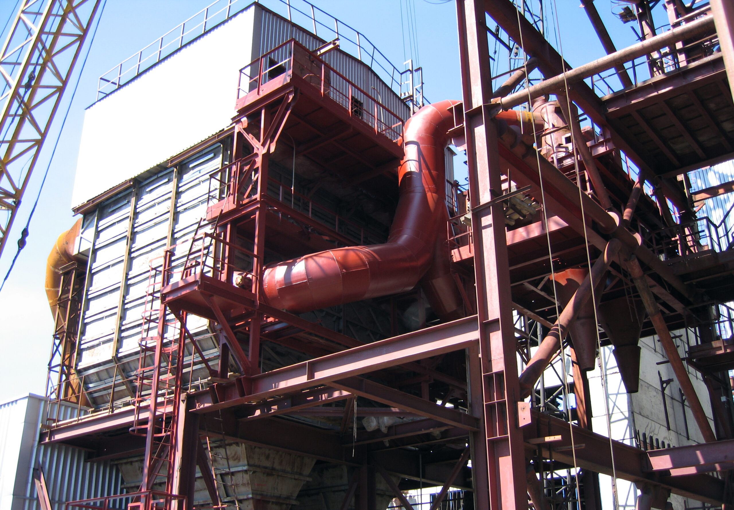 Промышленный рукавный фильтр ФРИР ООО НТПК ЭНЕРГОСТАЛЬ